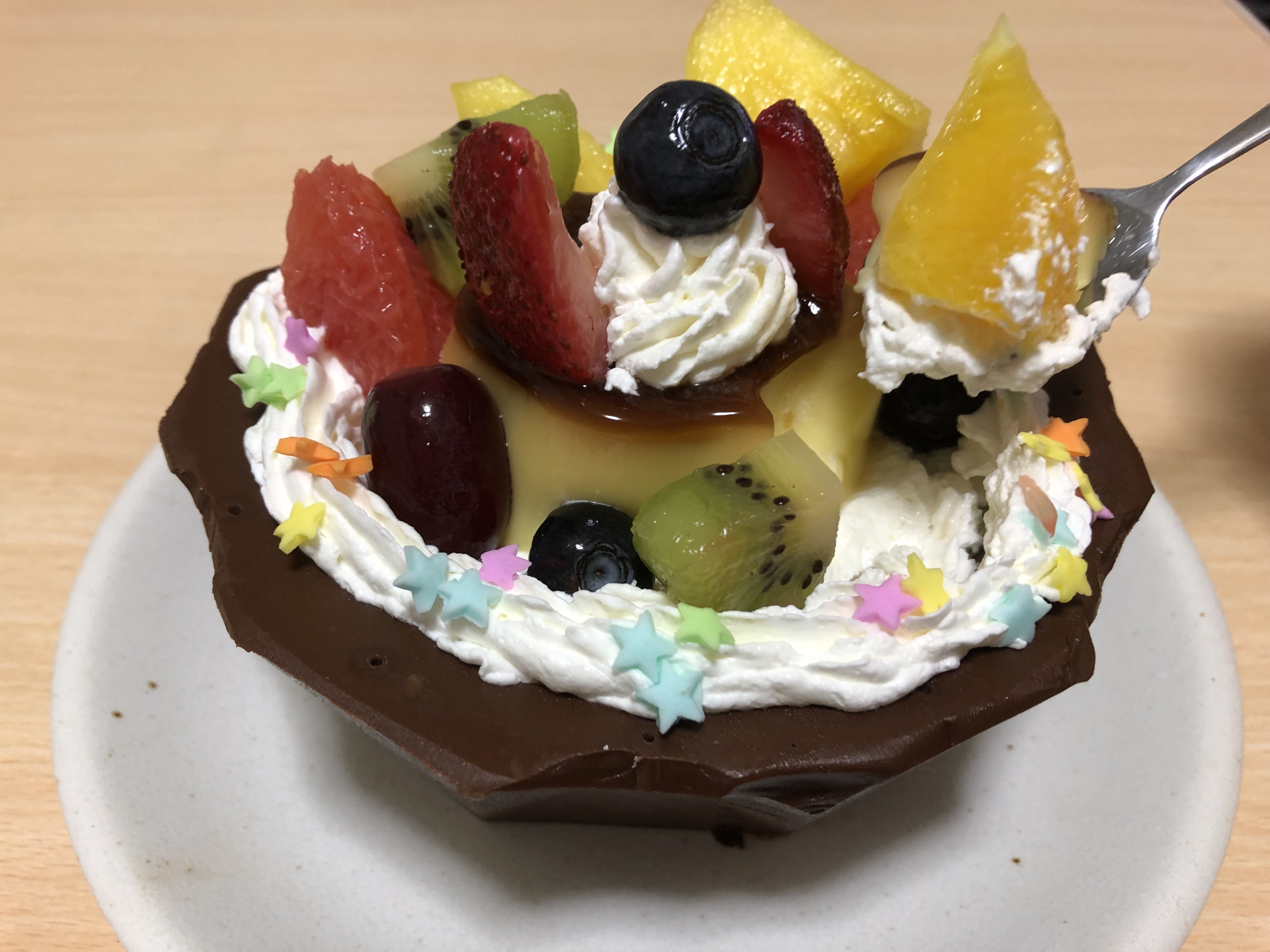 おかしでつくる枯山水　作り方3