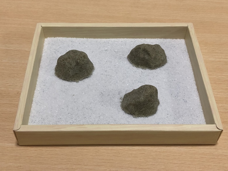 おかしでつくる枯山水　作り方6