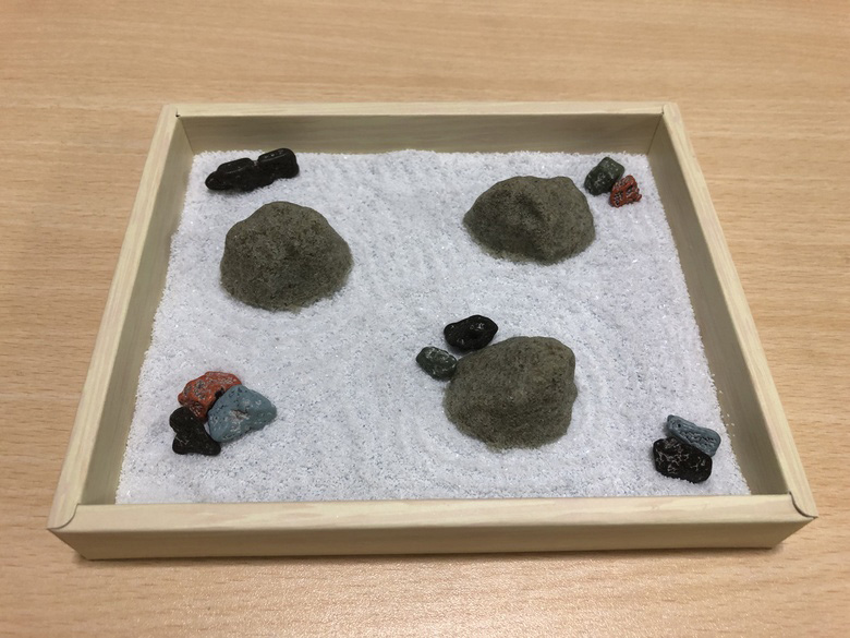 おかしでつくる枯山水　作り方9