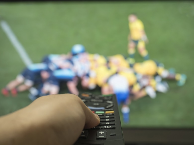 テレビ観戦イメージ