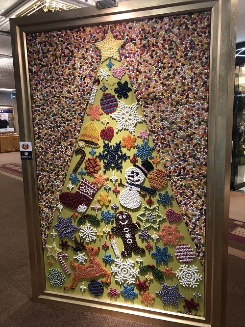 ジェリービーンズのクリスマスアート