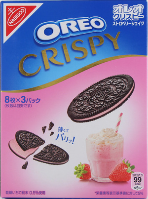 オレオクリスピー＿ストロベリーシェイク