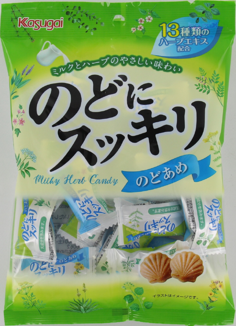 春日井製菓　のどにスッキリ